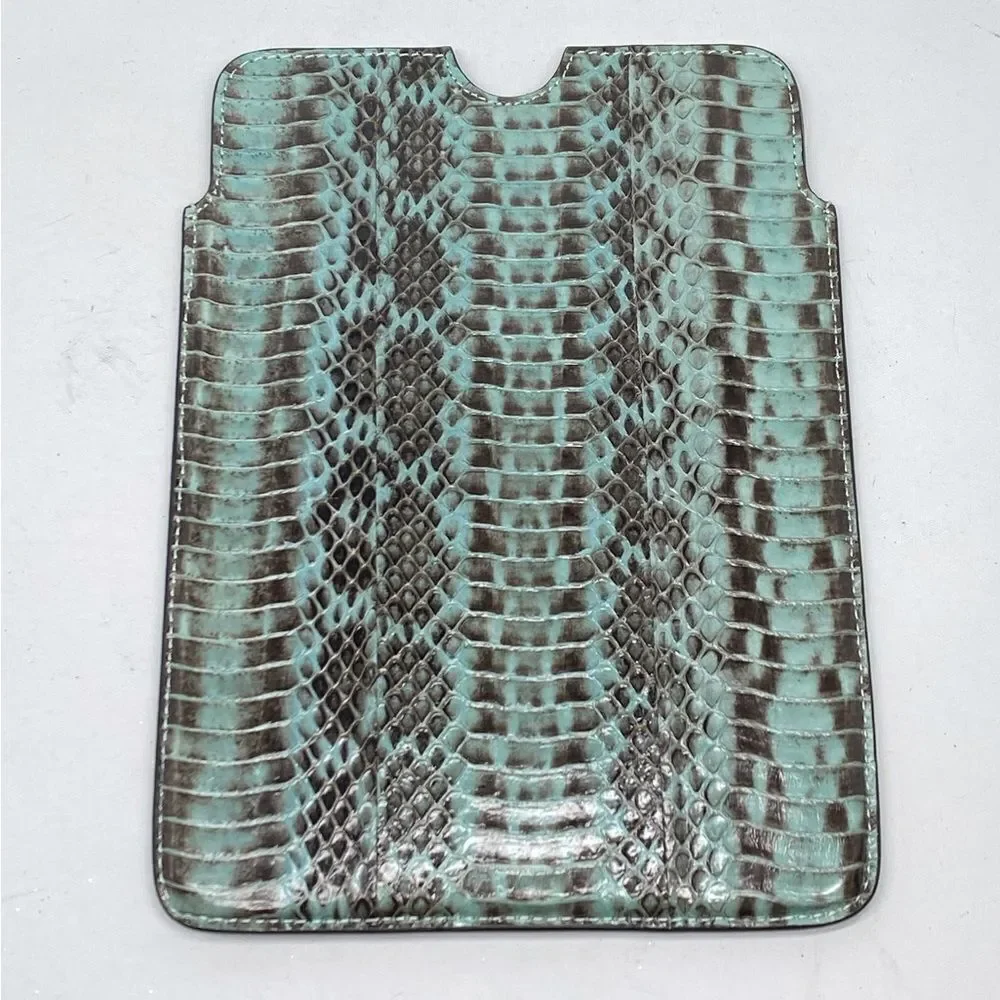 Valentino Garavani Snake Embossed Leather iPad Mini Case